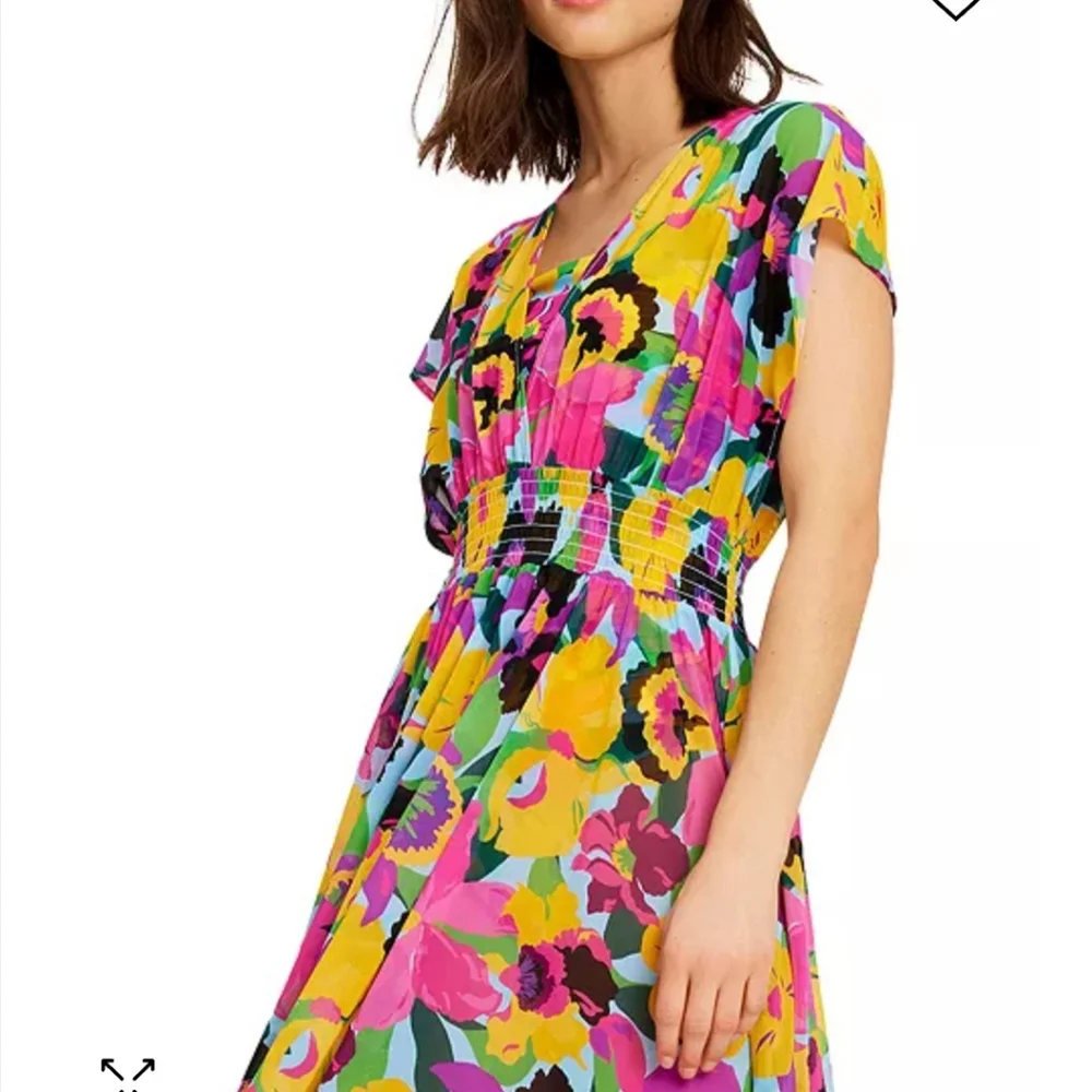 Kate Spade New York Orchid Bloom Maxi Cover  Up Maxi Dress - Picture 2 of 15